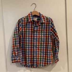 Crewcuts Multicolor Plaid Button Down Shirt